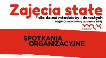 Zajęcia stałe w Miejskim Ośrodku Kultury