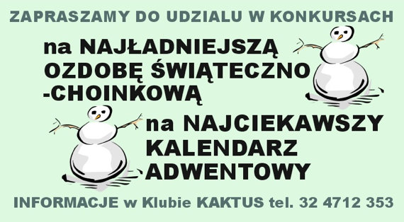 Konkurs Bożonarodzeniowy