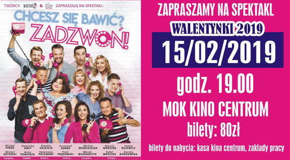 „Chcesz się bawić? Zadzwoń!”