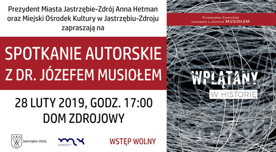 Spotkanie autorskie z Józefem Musiołem