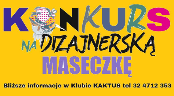 Konkurs na dizajnerską maseczkę
