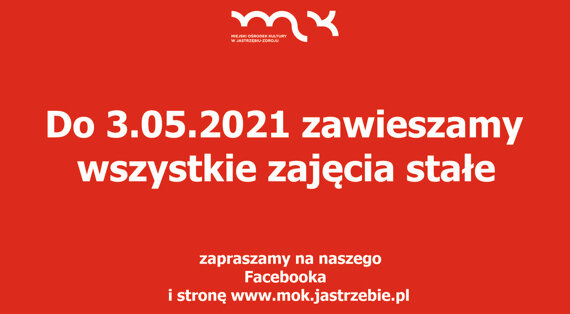 Zawieszenie zajęć stałych