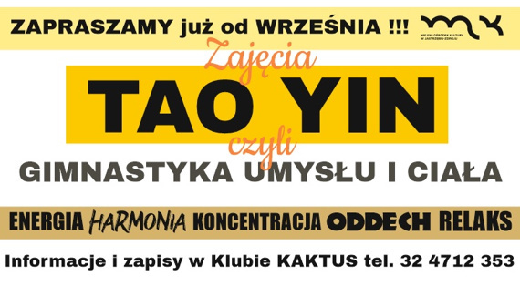 TAO YIN - gimnastyka umysłu i ciała
