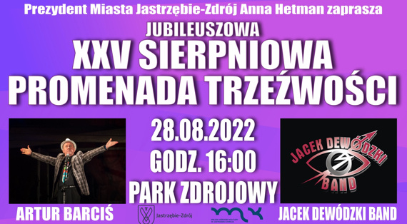 Jubileuszowa XXV Sierpniowa Promenada Trzeźwości