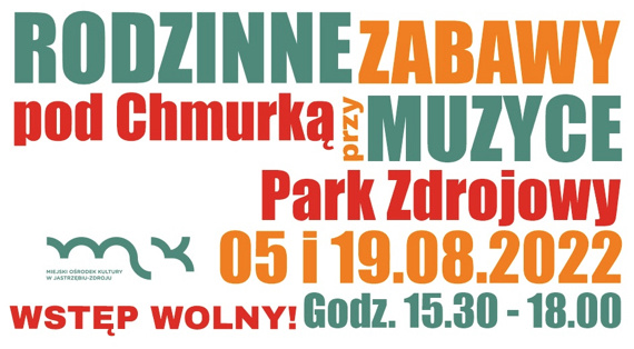 Rodzinne zabawy przy muzyce pod chmurką