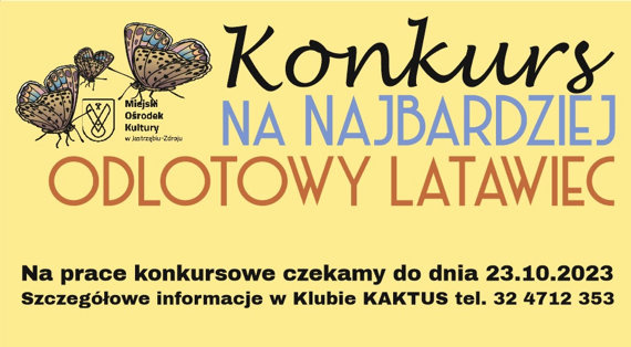 „Konkurs na Najbardziej Odlotowy Latawiec 2023”