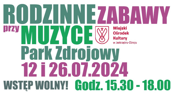 Rodzinne zabawy przy muzyce pod chmurką