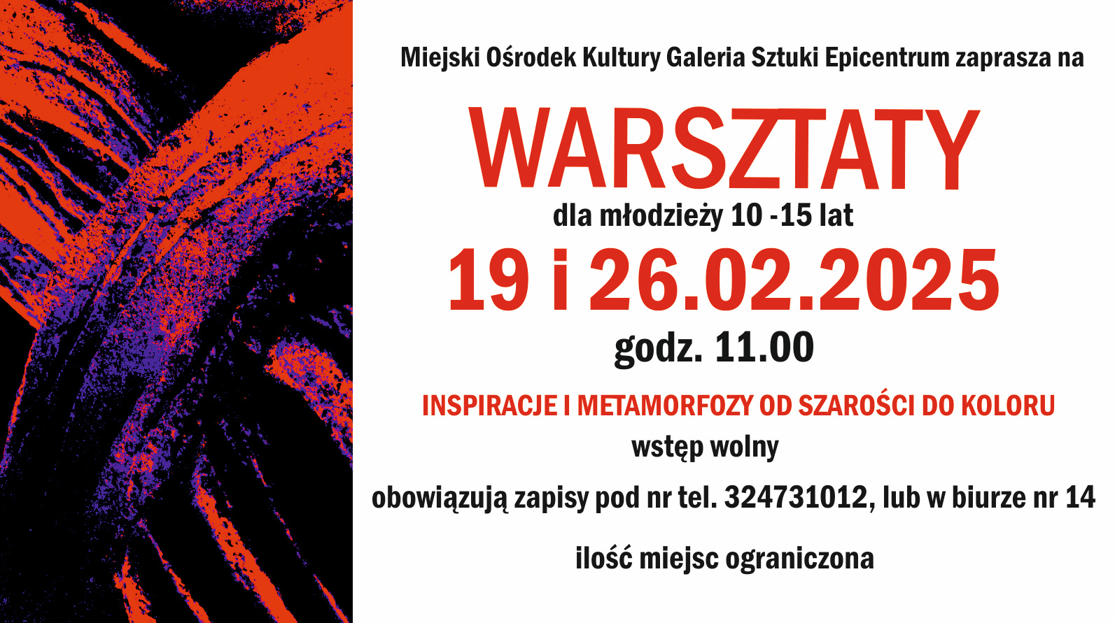 „INSPIRACJE I METAMORFOZY OD SZAROŚCI DO KOLORU”