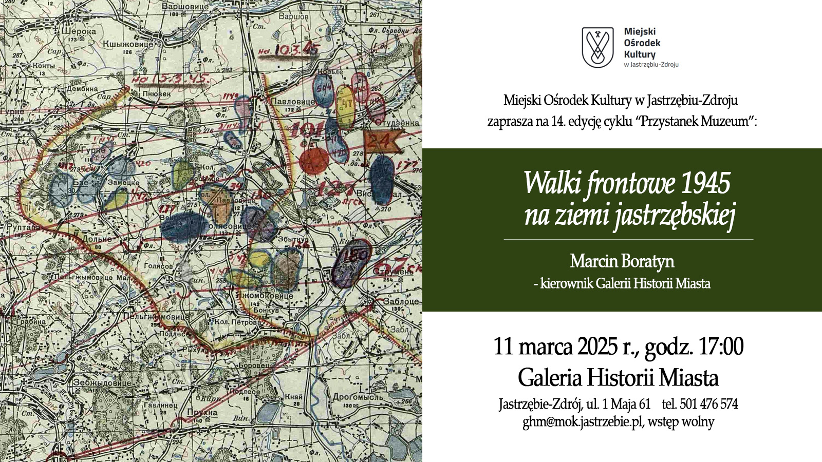 „Walki frontowe 1945 na ziemi jastrzębskiej