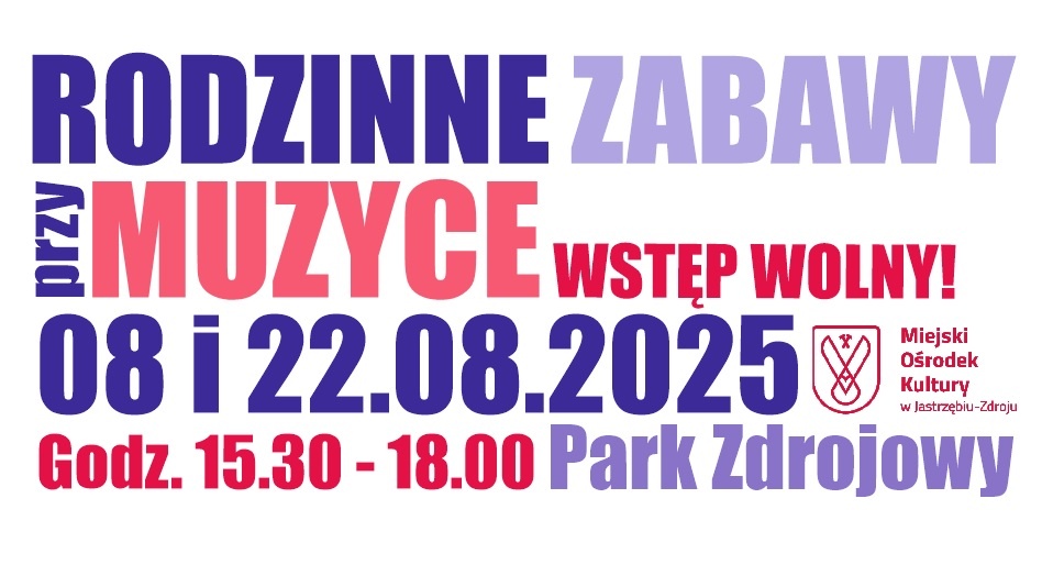 Rodzinne zabawy przy muzyce pod chmurką