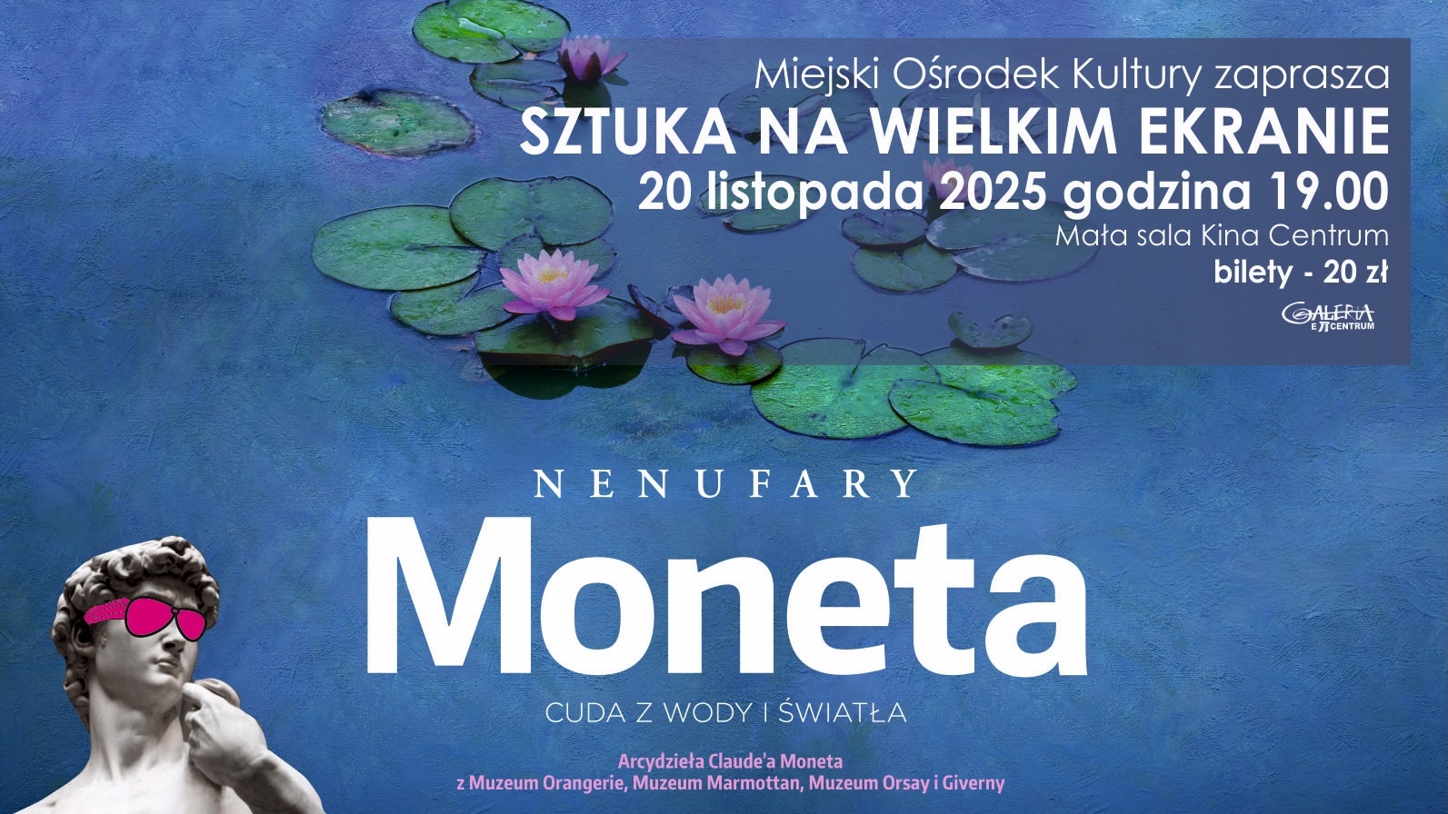 „NENUFARY Moneta - Cuda z wody i światła”