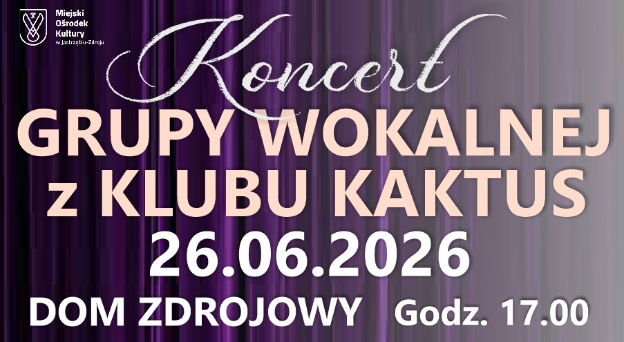 Koncert grupy wokalnej
