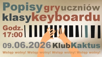 Popisy gry uczniów klasy keyboardu