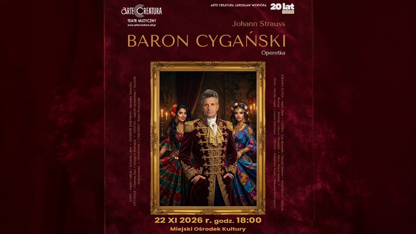 „Baron Cygański” J. Straussa