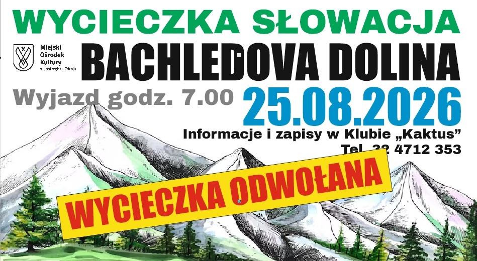 Wycieczka do Bachledovej Doliny na Słowacji