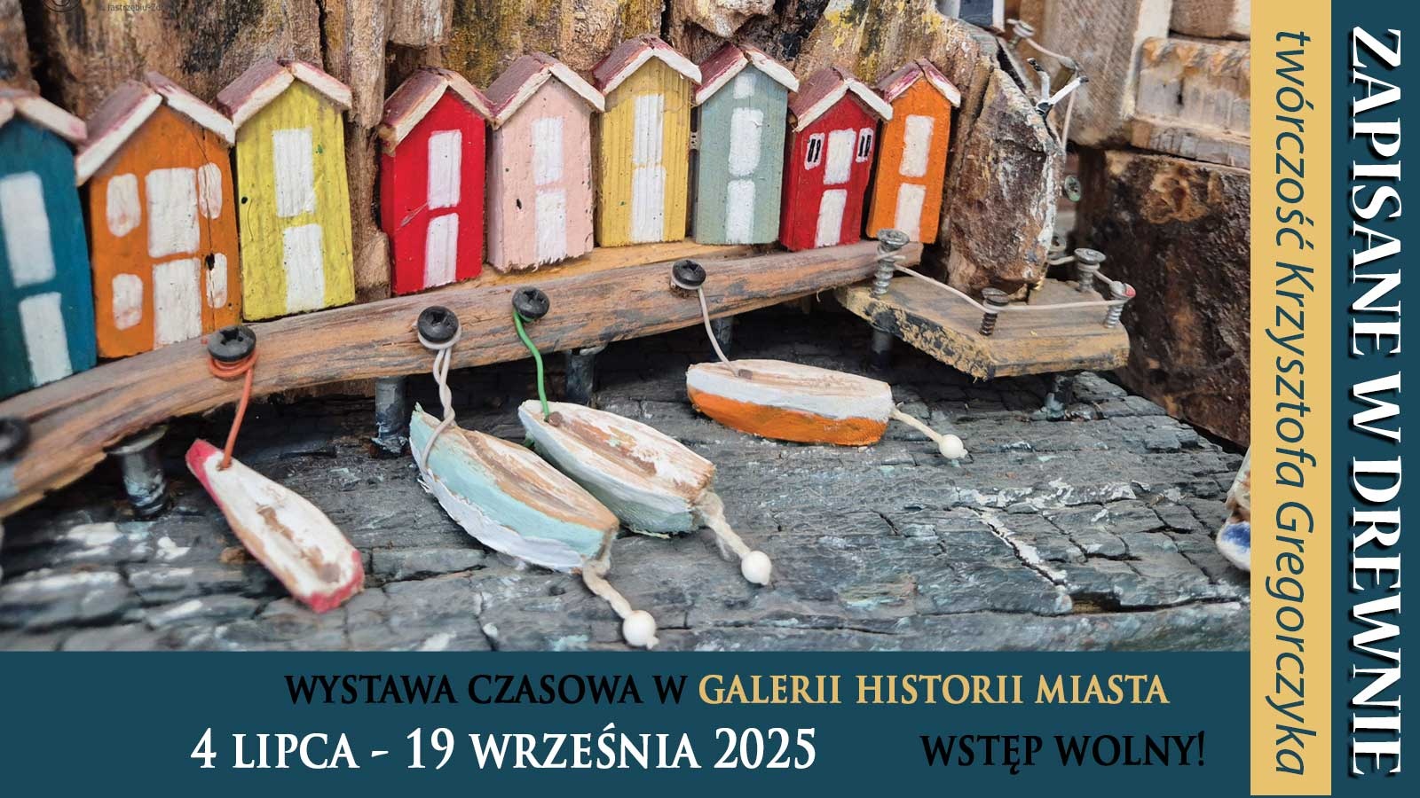 „Zapisane w drewnie. Twórczość Krzysztofa Gregorczyka”