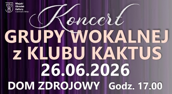 Koncert grupy wokalnej